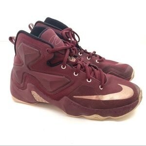 Nike LeBron James 13 Metallic red basketball shoes